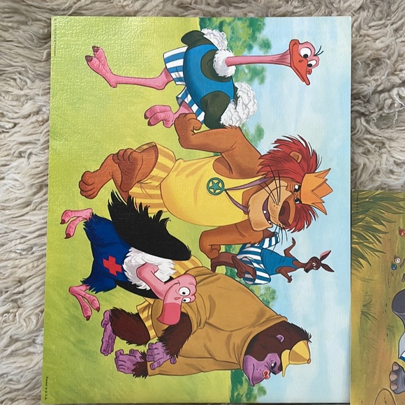 Bed Knobs and Broomsticks prints. 3 originals, 2 fish prints photocopies. - Picture 2 of 5